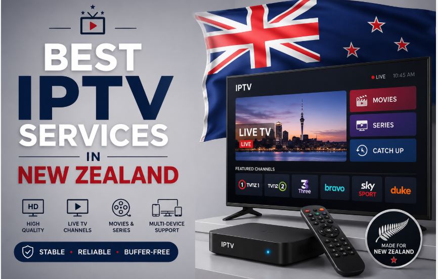 Best IPTV services in New Zealand